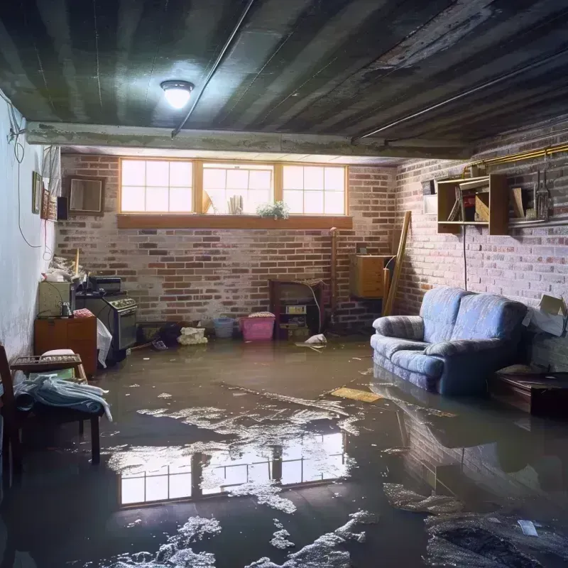 Flooded Basement Cleanup in East Wenatchee, WA